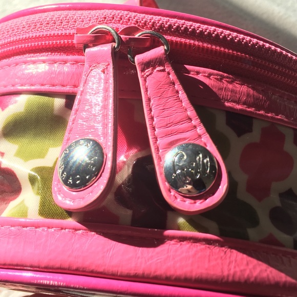 AUTHENTIC Retired Vera Bradley Frill Makeup Case - Picture 5 of 8